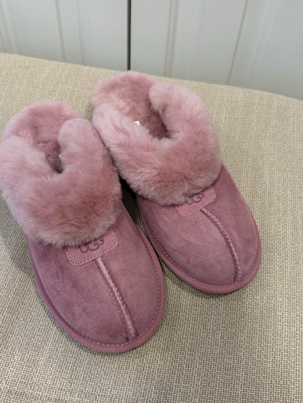 UGG Coquette Slippers Pink Dawn Size US 8 EU 39